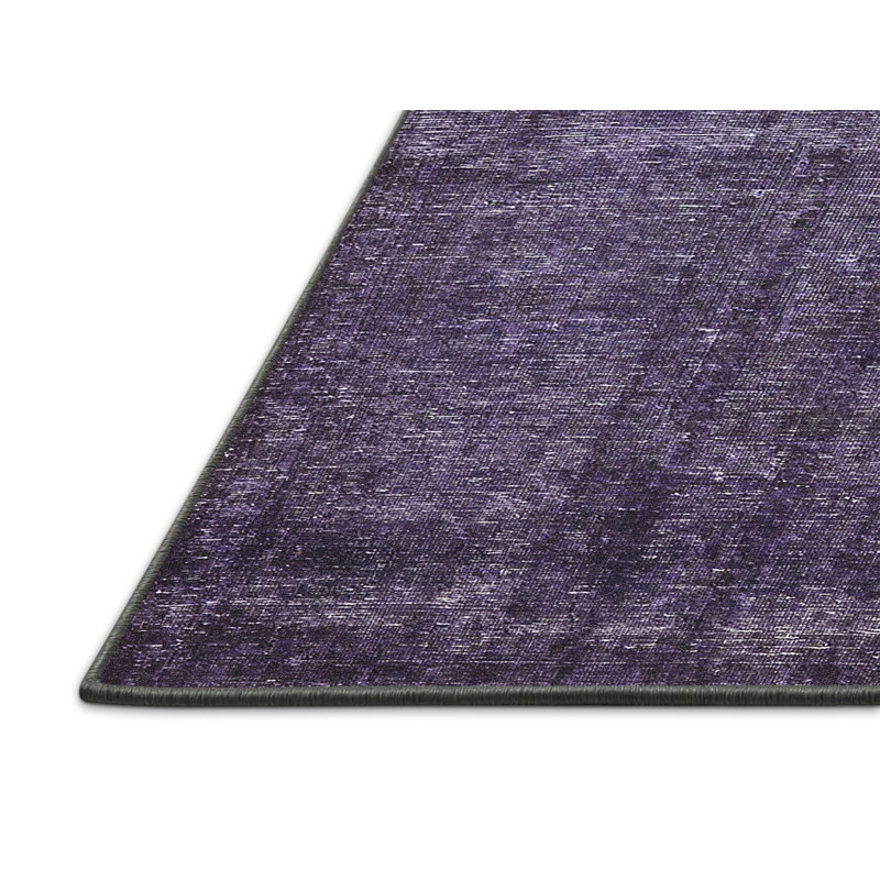 Tapis mauve abstrait, Rectangle 7 pi x 9 pi