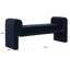Banc en velours Deshai-1666788450