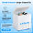 BacklD 2.0 Cubic Feet Chest Freezer with Removable Basket, Free Standing Top Open Door Compact Freezer with Adjustable Temperature for Home/Kitchen/Office/Bar, White