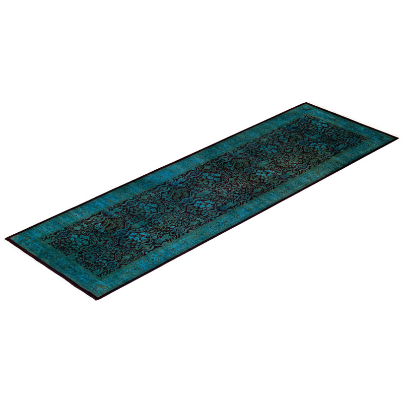 Fine Vibrance One-of-a-Kind 2' 7" X 8' 3" Hand Knotted Area Rug
