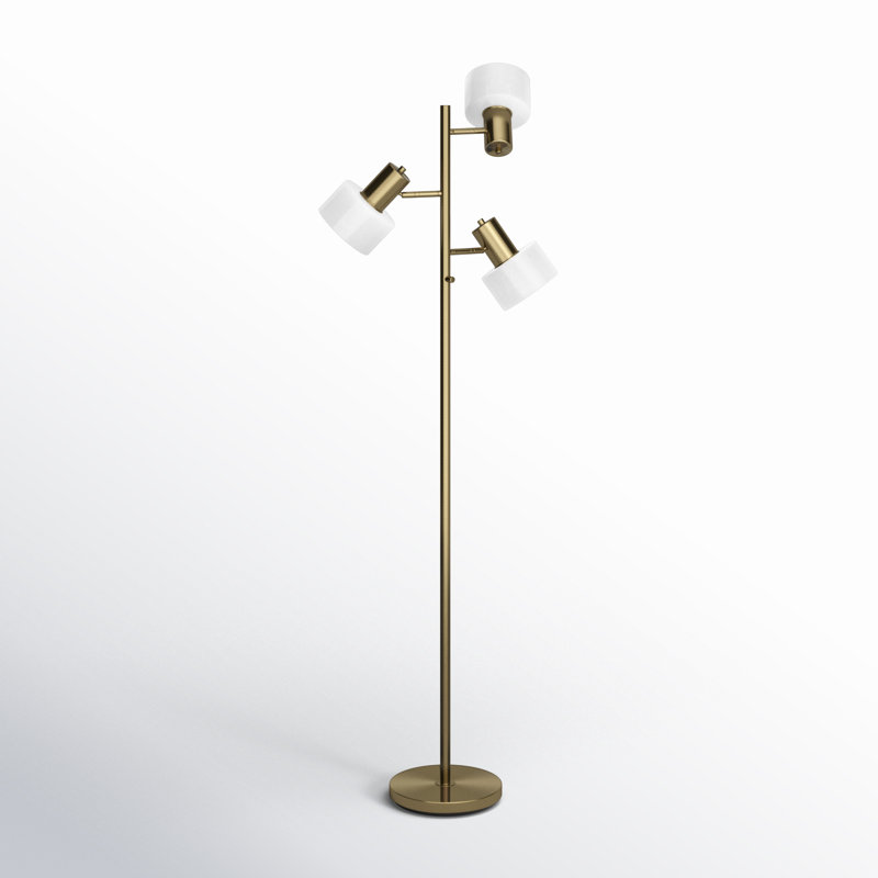 Quintessa 67.5'' Brass Tree Floor Lamp