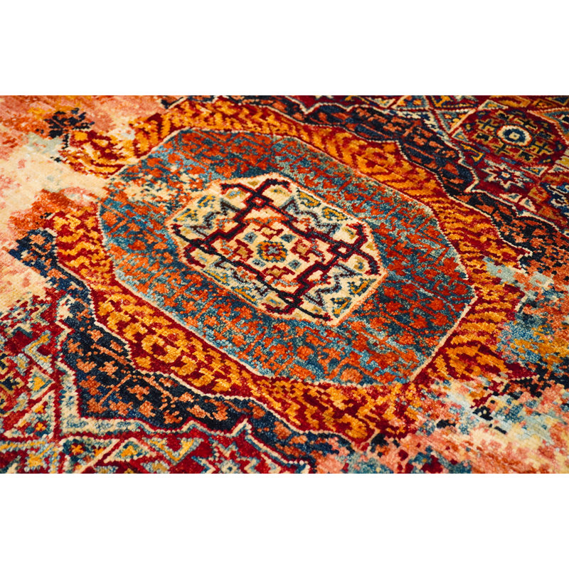Hand Woven Wool Area Rug