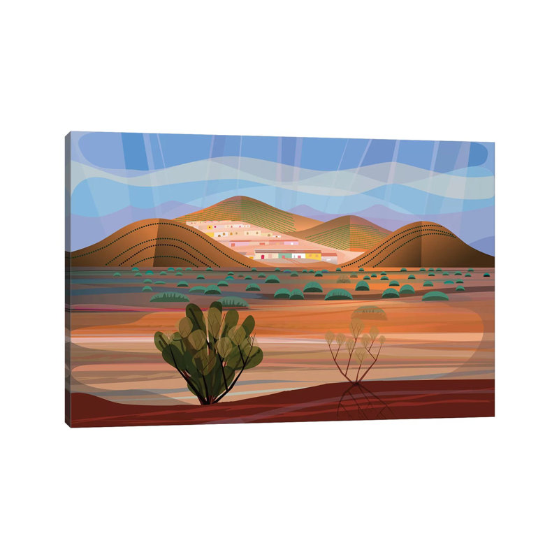 Copper Town by Charles Harker - Wrapped Canvas Print, 66.04 cm H x 45.72 cm W x 1.91 cm D