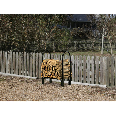 Dunton 12.99'' W Metal Log Rack