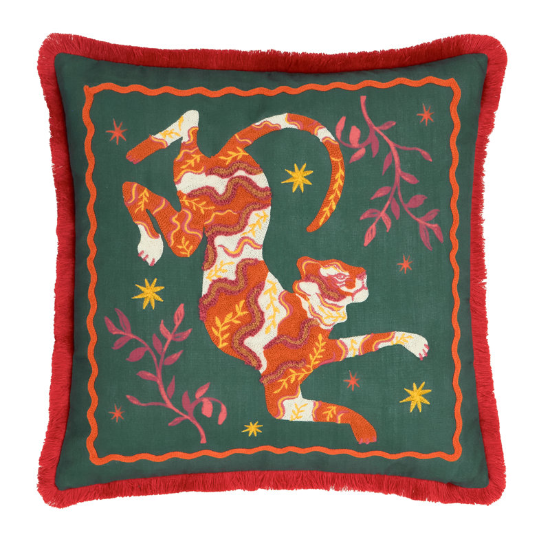 Les Animaux Square Cushion Cover