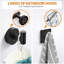 Ensemble d'accessoires de salle de bain porte-serviettes de toilette en acier inoxydable mat