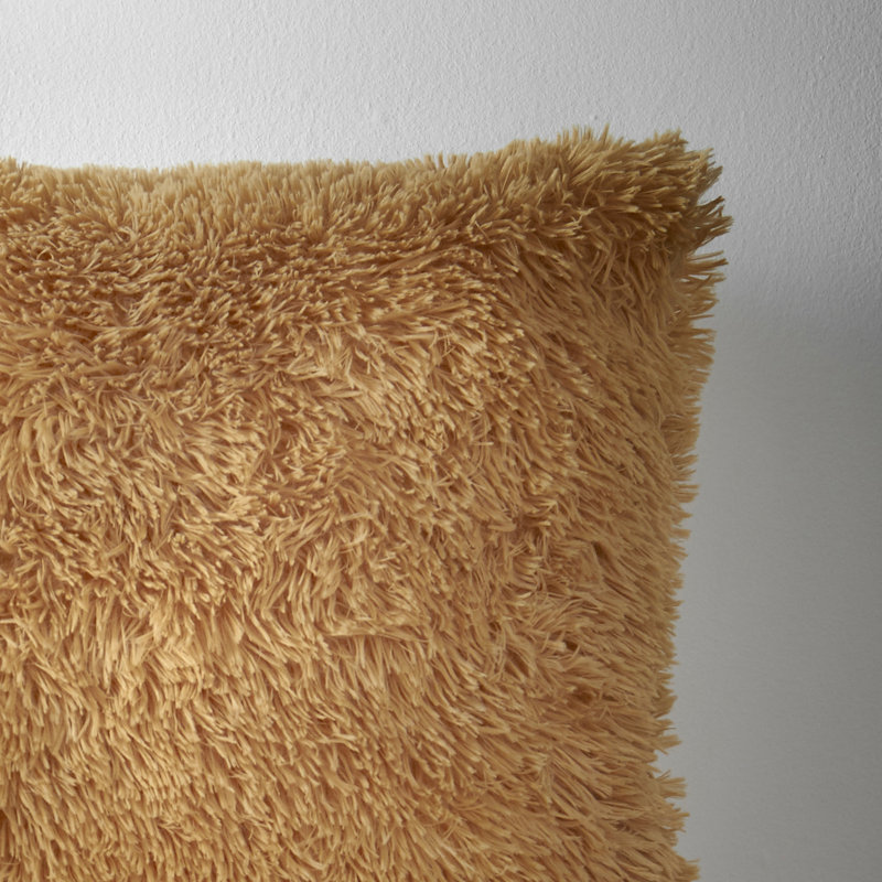 Cuddly Cushion with Inner, Ochre