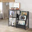 Evrychou Wood Free Standing Magazine Rack-663886815