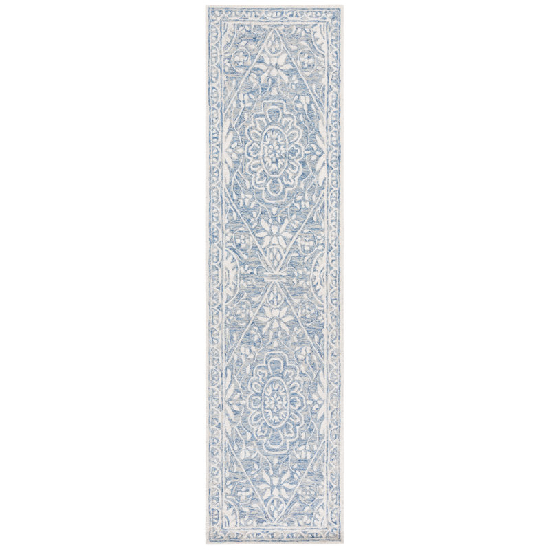 Metro 464 Hand Tufted Wool Pile Oriental Rug, Runner 2'3" x 9'