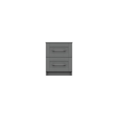 Niemeyer 38.3cm W Manufactured Wood Bedside Table