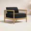 Reel Collection Outdoor Teak Lounge Chair-112412810