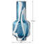 Vase abstrait en verre transparent 12,5 "-137393211-137393209