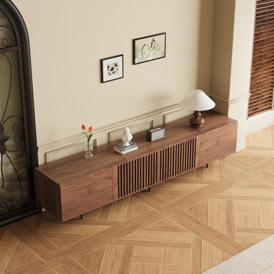 Kleitos Solid and Manufactured Wood TV Stand