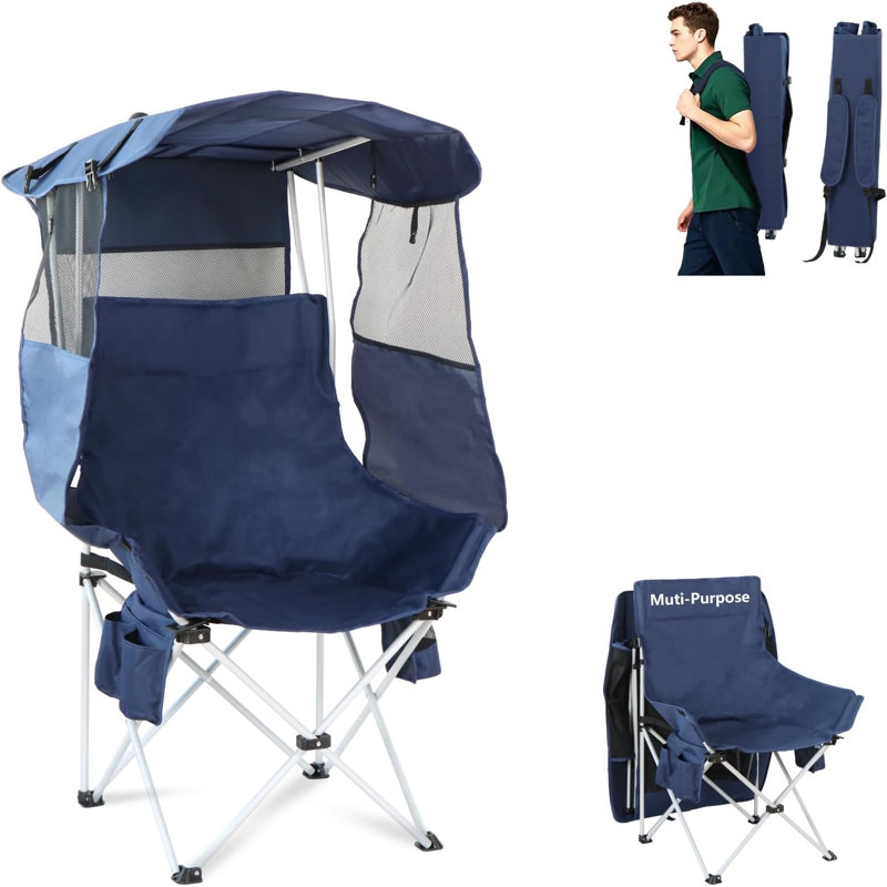 Chaises de camping pliables