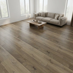 7.7" X 48" X 9.5Mm Waterproof Hybrid Flooring