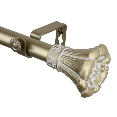 Mcfarlane Steel Adjustable Single Curtain Rod