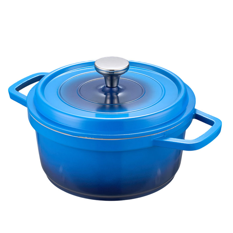 Living And Home 4.75L Pot Set, Blue