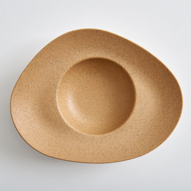 Betsabeth Galaxy Pasta Plate, Brown