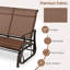 Chaise berçante d'extérieur en métal Wondell