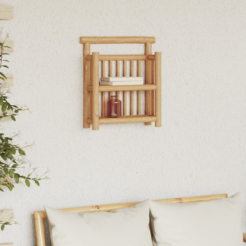Bamboo Bracket Shelf