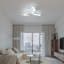 Brianie 33W 3-Head Led Flush Mount Ceiling Light-2046211347-2046211349