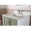 Ensemble de meuble-lavabo simple 29,5 po avec miroir Cnut-46783349