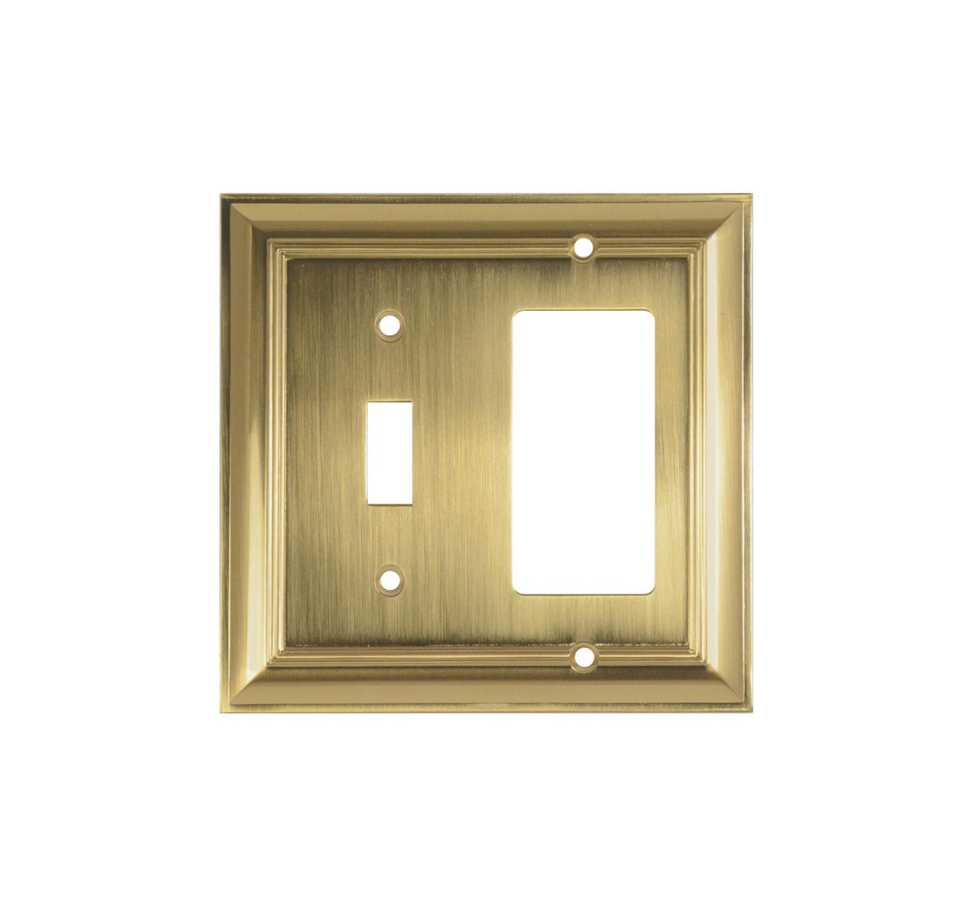 Impressions 2-Gang Rocker Combination Wall Plate CKP 