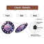 Diamond Clock In Starry Sky Art - 12'' Modern Glass Wall Clock