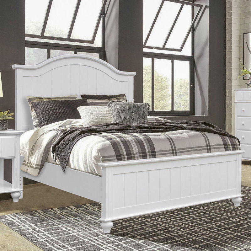 Abacoa Eoin Arched Panel Bed, King