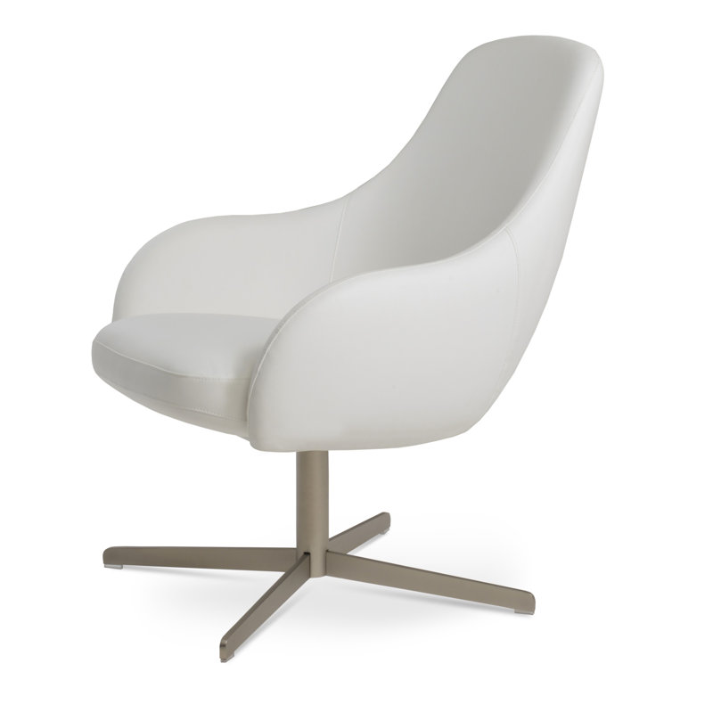 Fauteuil pivotant 4 étoiles Gazel, Blanc