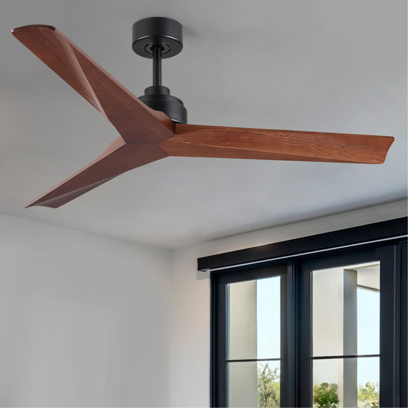 Ventilateur de plafond noir 52 po Lowe, Non