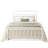 Vintage Style Metal Platform Bed Frame With Arch-Design Headboard And Footboard-145540711-145540710