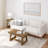 Cathelyne Solid Wood Single Coffee Table-1974182722-1974182723