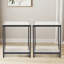 Table basse carrée en verre 20 po-1271131340