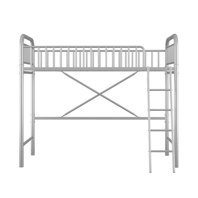 Grand lit mezzanine et matelas Rackers par Isabelle & Max ™, gris