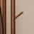 Solid Ash Wood Freestanding Coat Rack