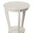 Modern Solid Wood Tutuala End Table – Traditional Design with Sloping Curves & Bottom Storage Shelf-1584226745