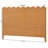 Caydyn Bohemian Light Honey Scalloped Rattan Pitrit Standalone Headboard-912504377