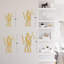 Décoration murale en métal Lady Justice Statue minimaliste moderne abstrait décoration murale-94208081-94208080