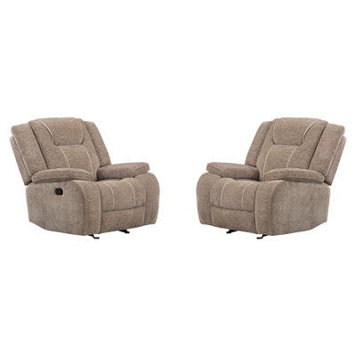 Manual Glider Recliner Two Pack