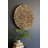  Driftwood Wall Art Round Design Decorative Wall Decor for Coastal Home Accent Brown Distressed Finish