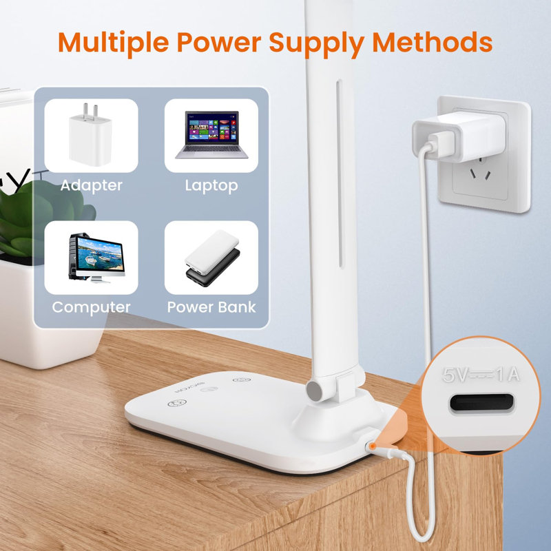 Desk Lamp, White
