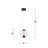 Arlo - 1-Light Pendant - Black