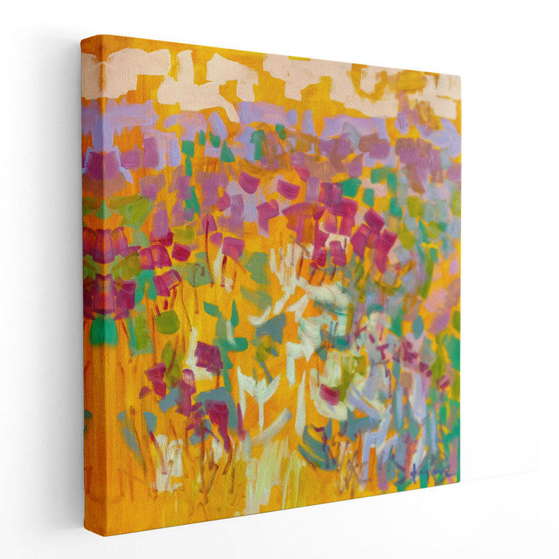 Sundance Field II - reproduction d'art sur toile, H 20 po x l 20 po