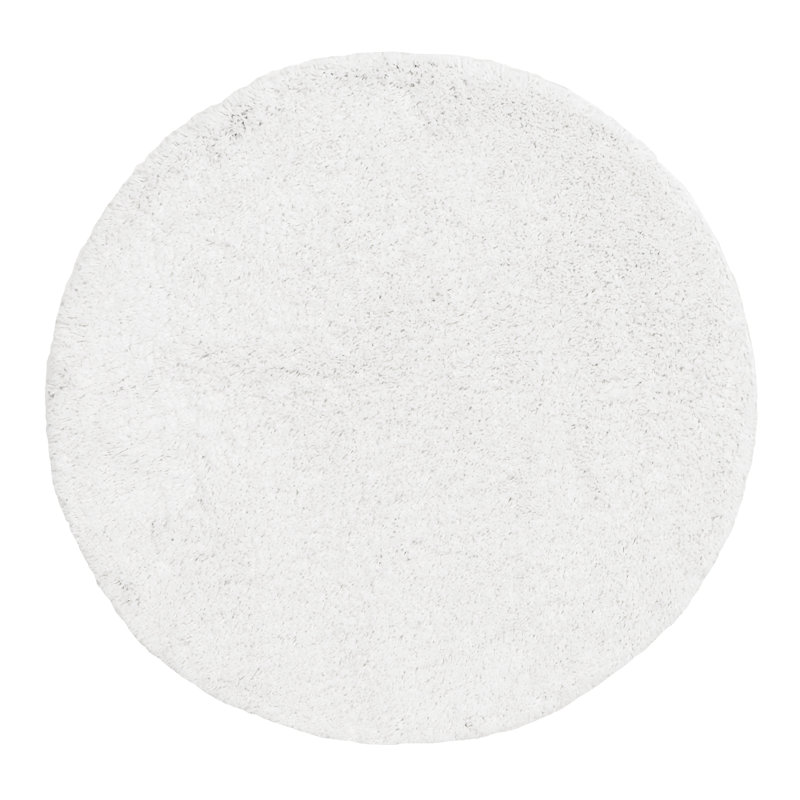 Exmouth Shag 900 Performance Solid Color Rug, Round 6'