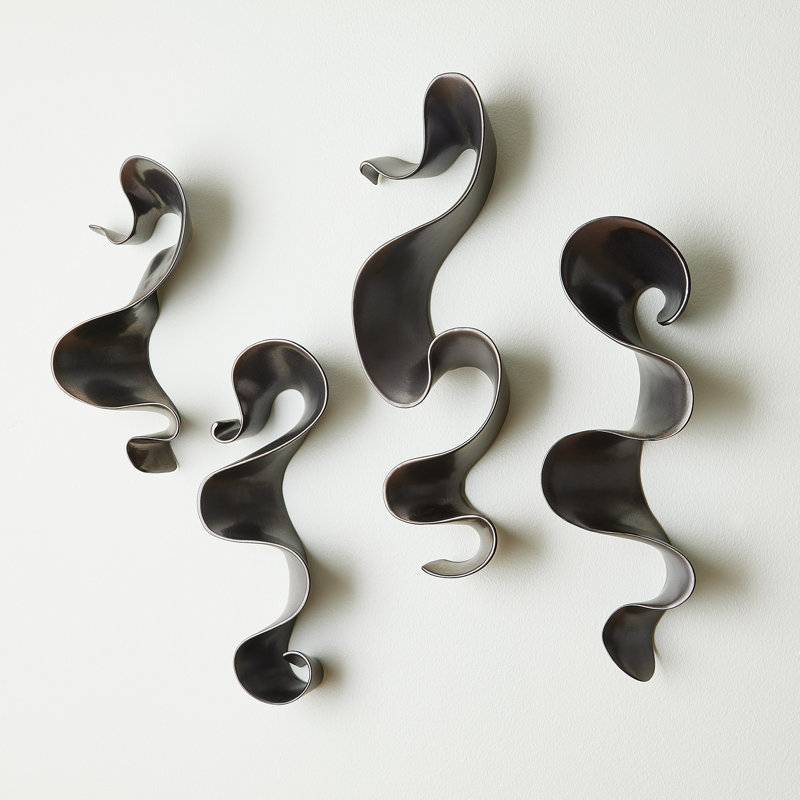 Handmade Ceramic / Porcelain Wall Decor, Gray