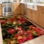Tapis d'intérieur orange lavable à la machine, décoration automnale-1768480346