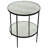 Anna Mirrored Glass Top End Table