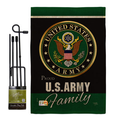 Double Sided 18.5'' H x 13'' W Garden Flag