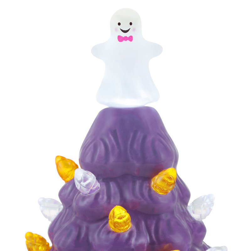Mini Halloween Trees - Purple